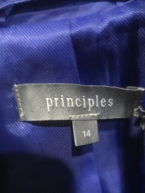 Principles Women's Royal Blue Blazer - Classic Suit Jacket